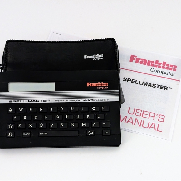 Vintage Franklin Computer Spell Master Model SA-103 Electronic Speller - Picture 4 of 4